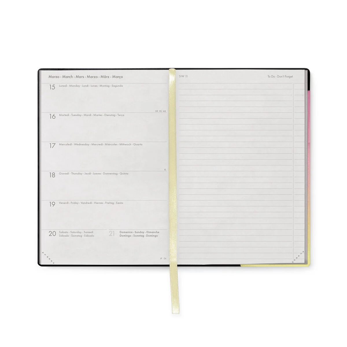 Legami Medium Weekly Diary mit Notizbuch „Sunrise Lover“ – 2028