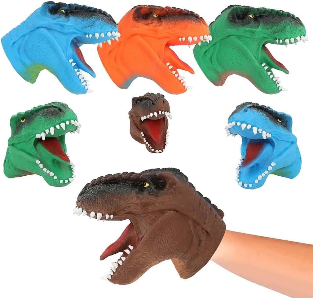 Dino World Handpuppe - sortiert