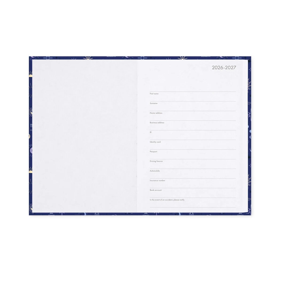 LEGAMI 16-Monats Tagesplaner 2027 - Celestial - Medium