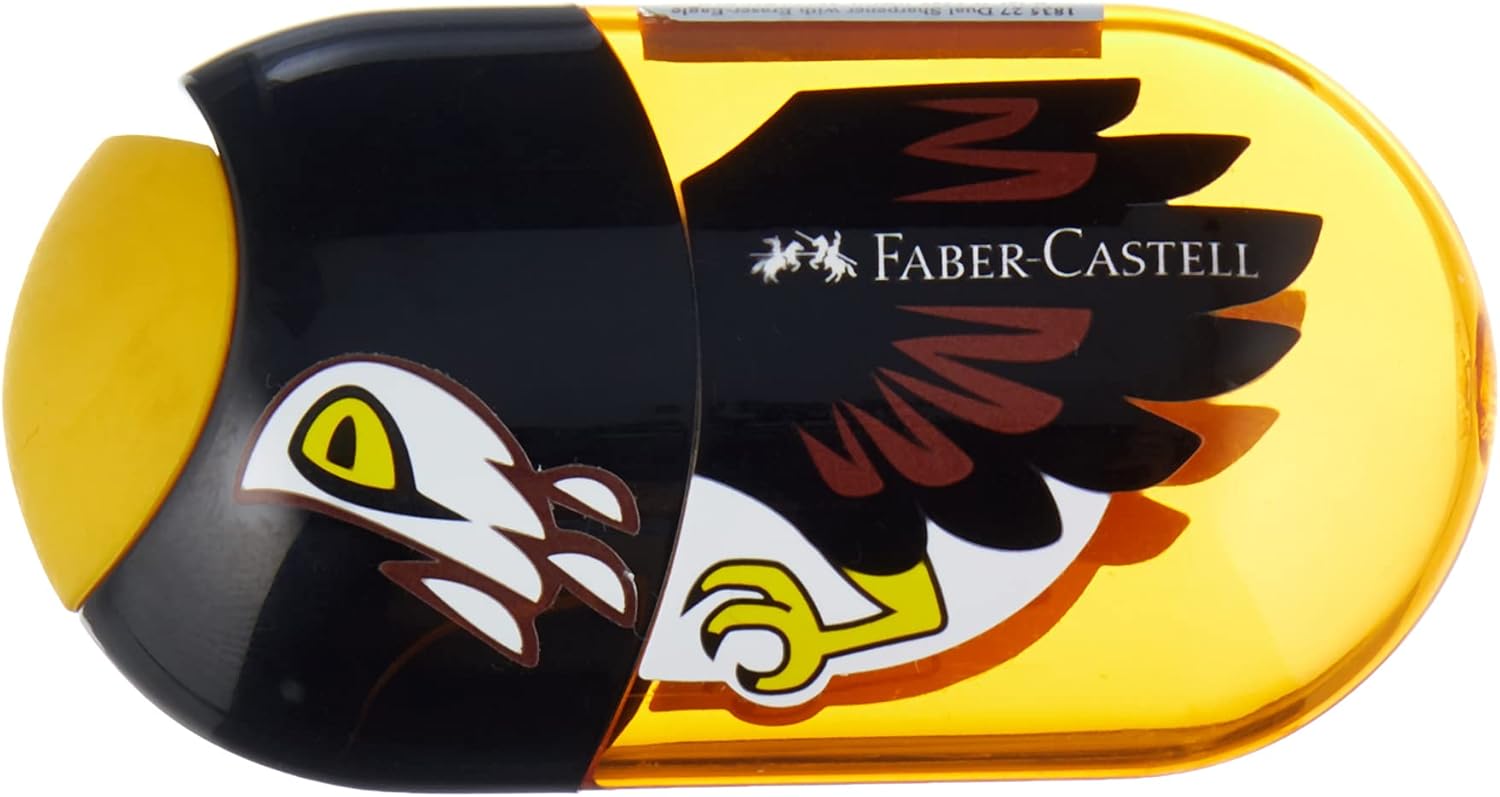 FABER-CASTELL - Doppelspitzdose Inklusiv Radierer - Adler