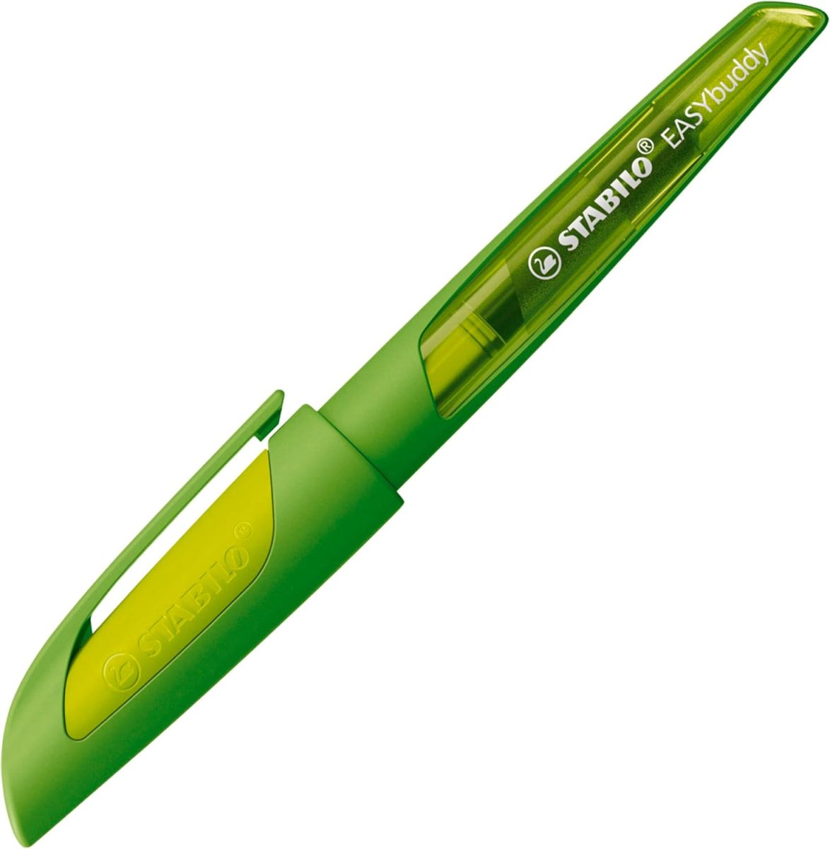 STABILO Schulfüller - Feder M, inkl. Patrone, limette/grün