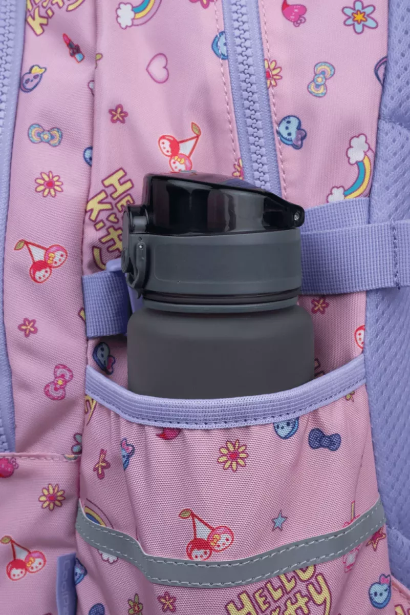 Coolpack SULLY Rucksack 17 Zoll Hello Kitty – 2 Hauptfächer, 3 Fronttaschen & Reflektoren