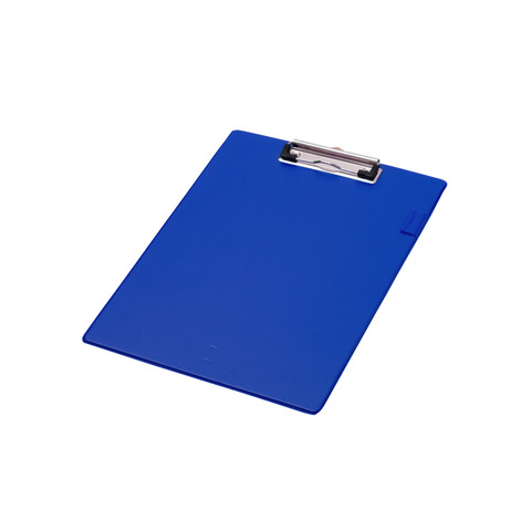 Klemmbrett A4 KF01297 – blau, mit Bügelklemme und Stiftschlaufe