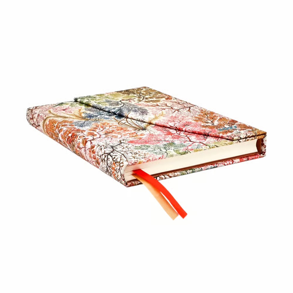 Paperblanks 2027 Anemone Hardcover Midi Horizontal 12-Monatskalender