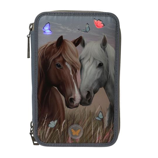 TOPModel 3 Fach Federtasche