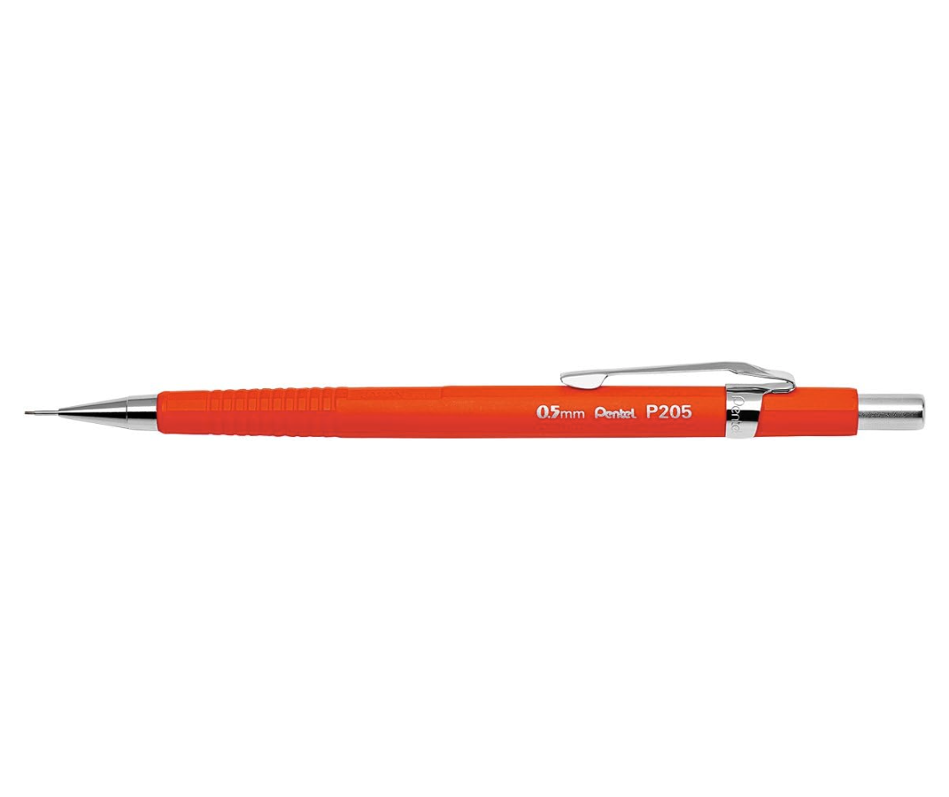 Pentel P205 Druckbleistift - 0,5 mm - Neonrot