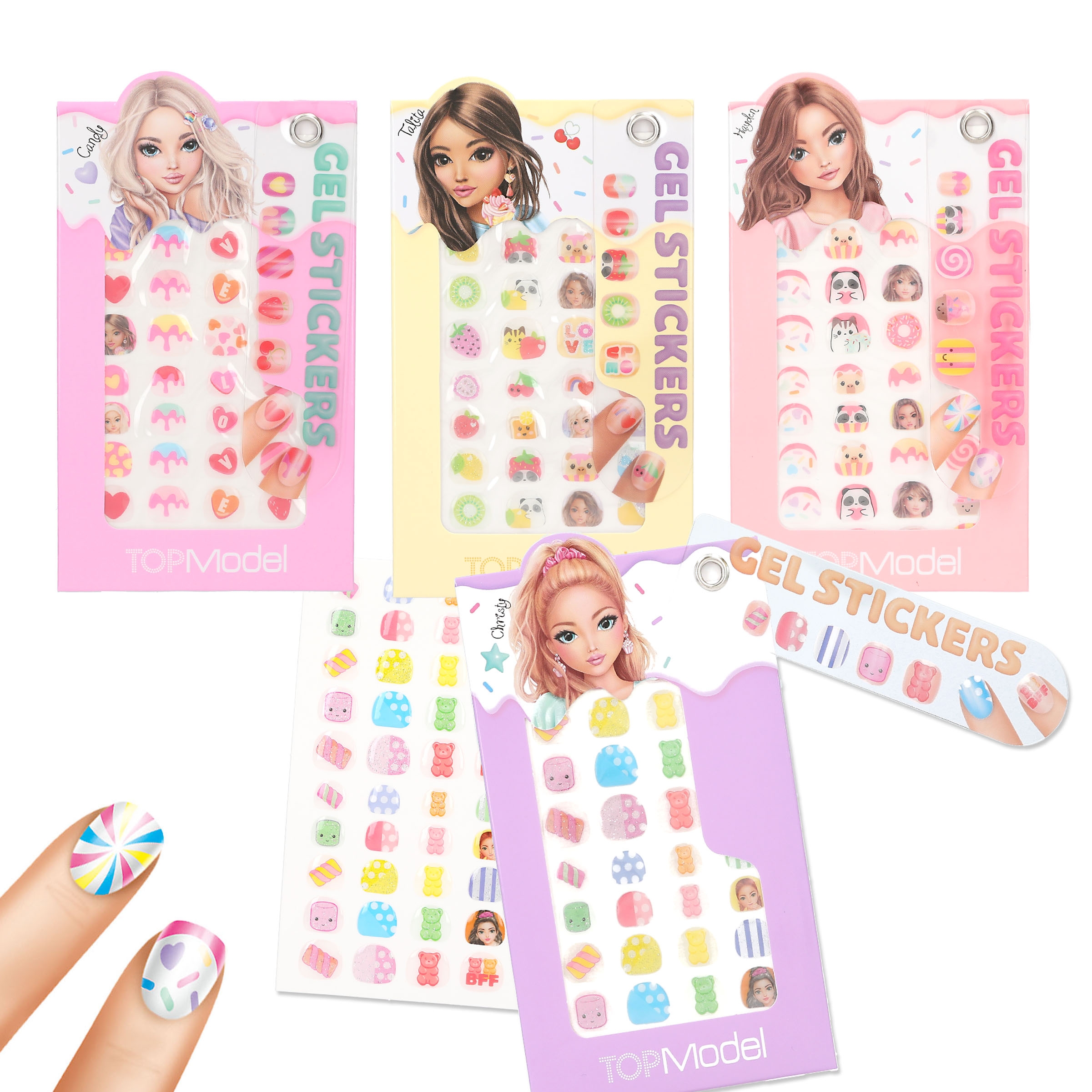 TOPModel Geld Nagelsticker CANDY GLAM, sortierte Lieferung