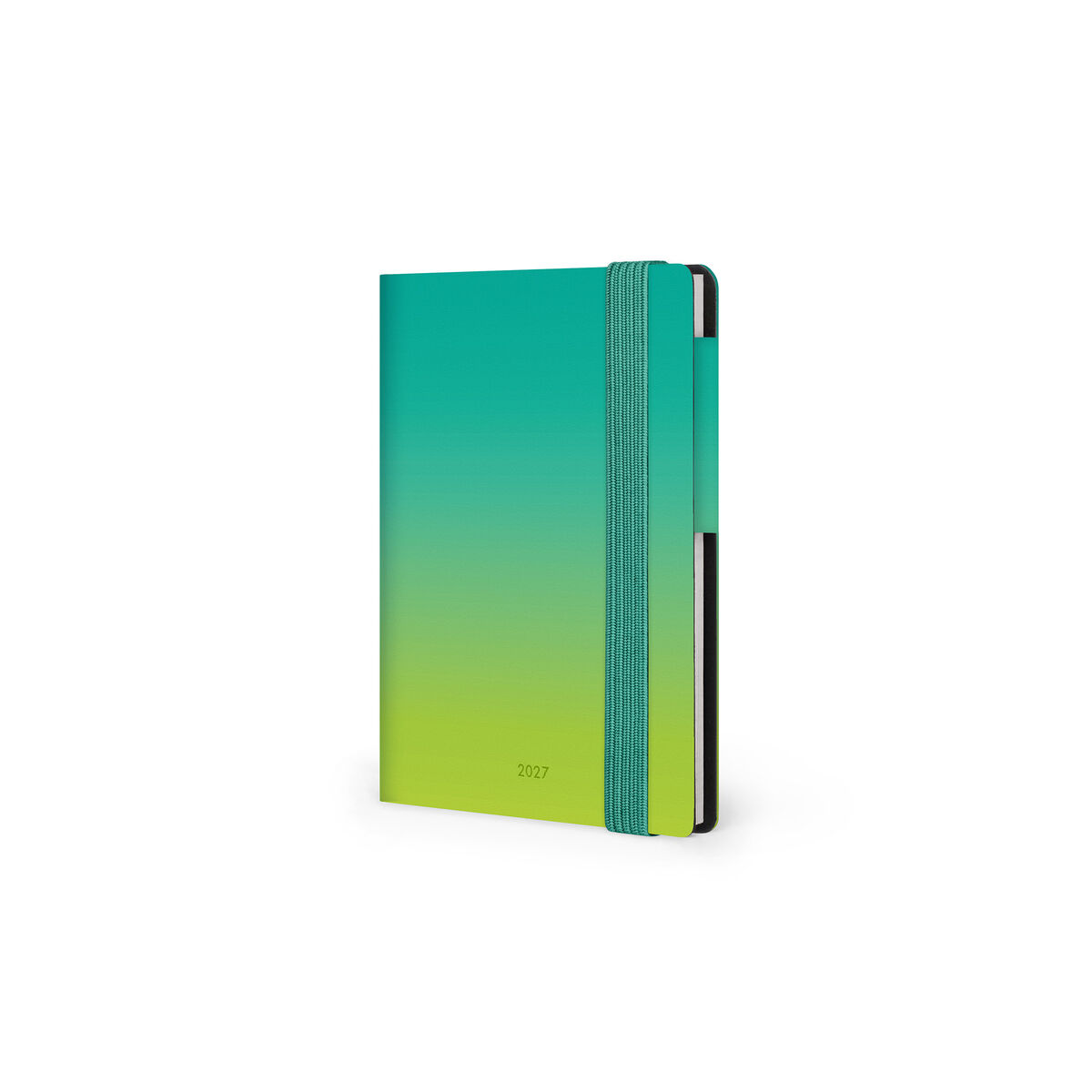 Legami 12-Monat small 2-Tagesbuch 2027 - Shades of Green