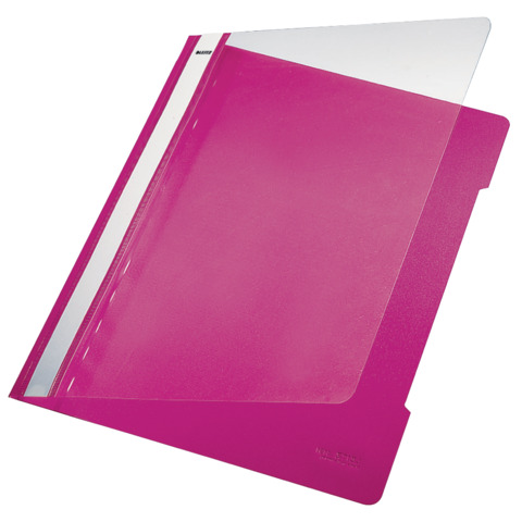 Leitz - Schnellhefter Plastik, A4, pink
