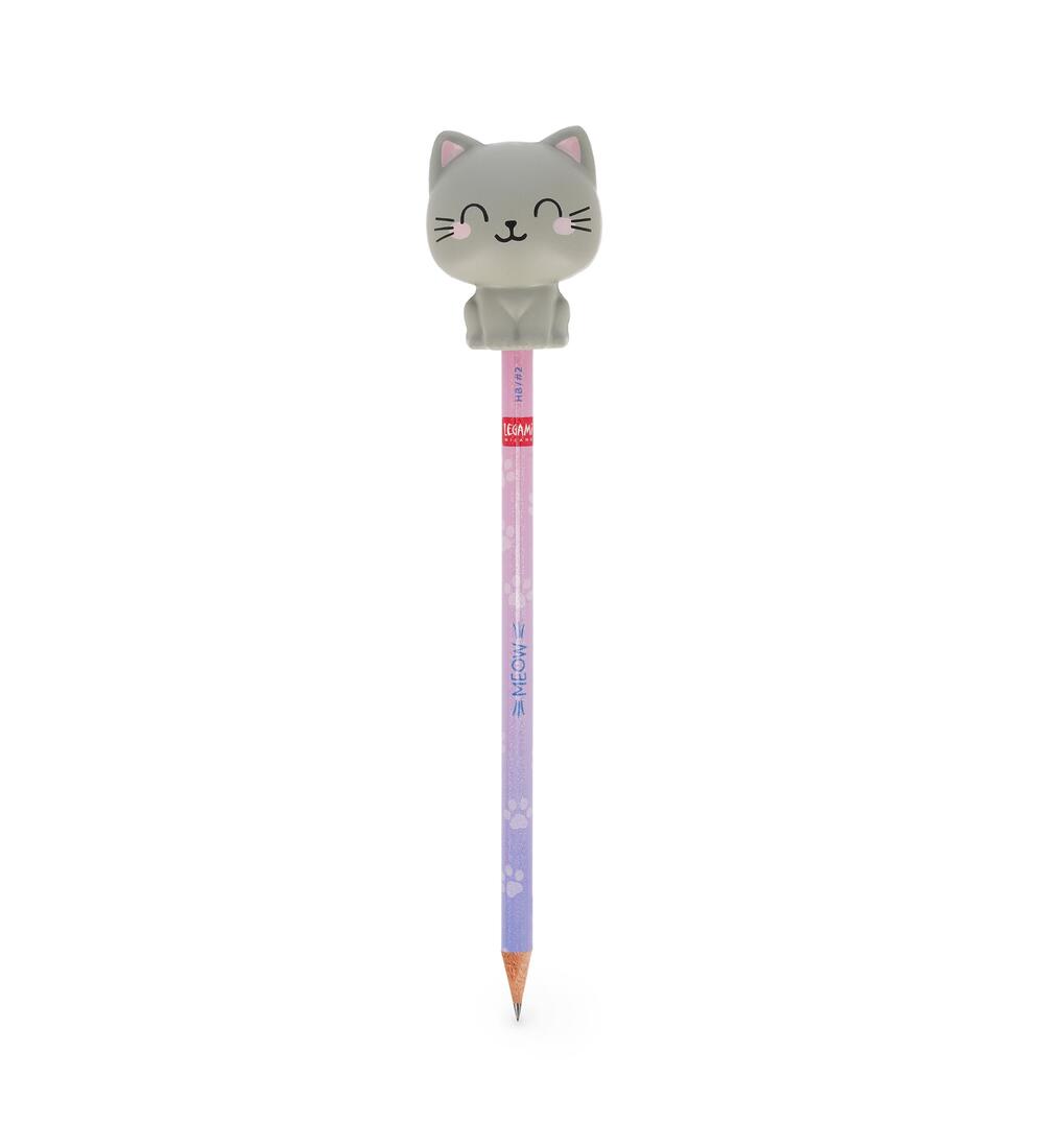Legami Squeezies - Katze - Anti-Stress Bleistift HB