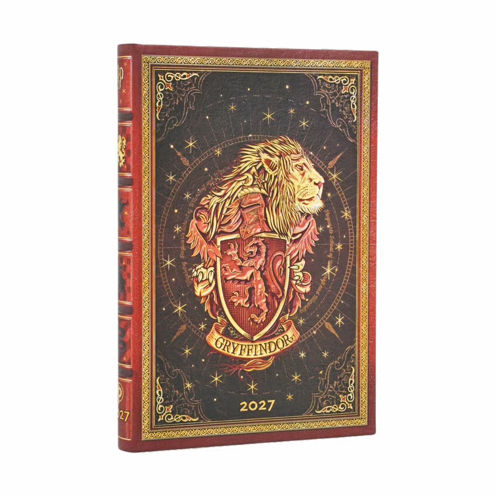 Paperblanks 2027 Kalender Gryffindor Hardcover Mini Horizontal 12-Monatskalender