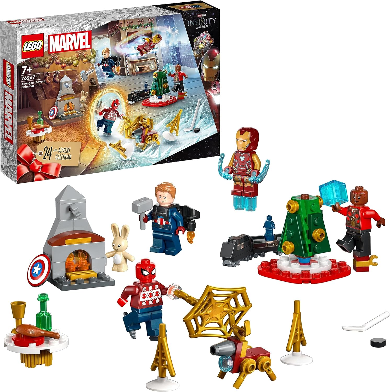 Lego Marvel Avengers Adventskalender 76267 mit 24 Geschenken