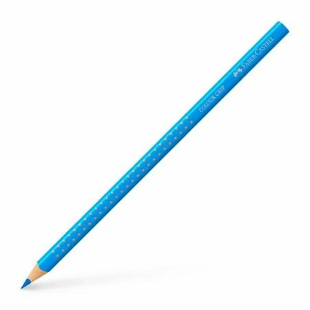 Faber-Castell Buntstifte Colour-Grip, Farbe: blau neon