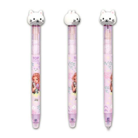 TOPModel - Radierbarer Gelstift mit Katze - Blooming Kitty