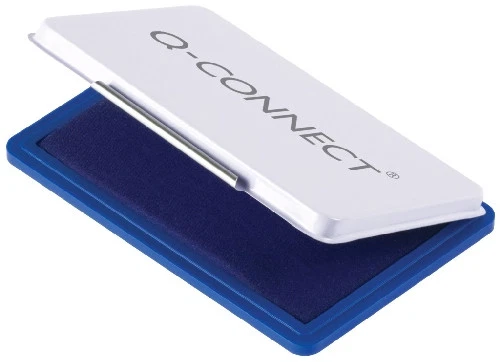 Q-Connect Stempelkissen Gr. 3 (9x5,5cm) - blau