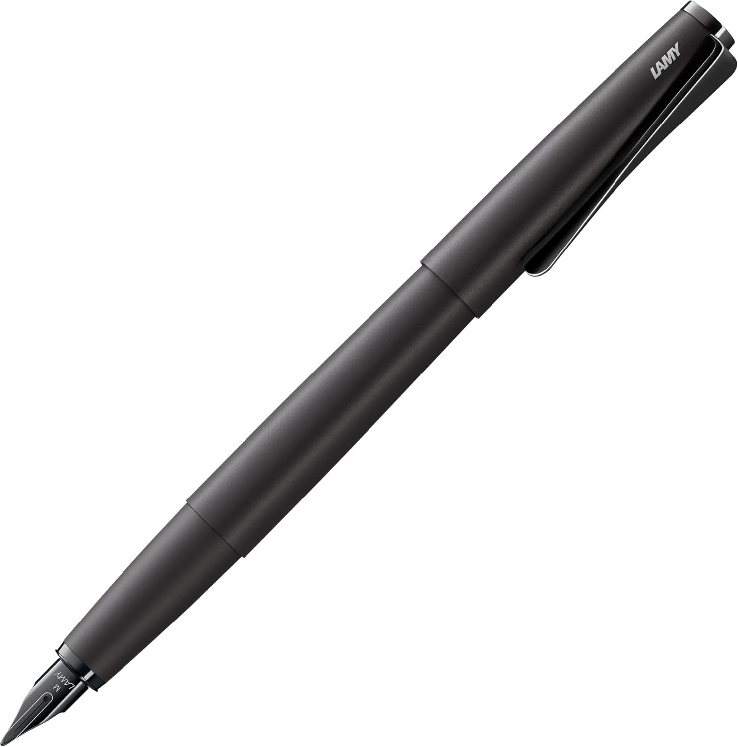 Lamy Studio 066 Füllfederhalter - LX All-Black - Feder: M - inkl. Tintenpatrone