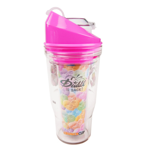 Diddl Trinkbecher Crunch Cup pink