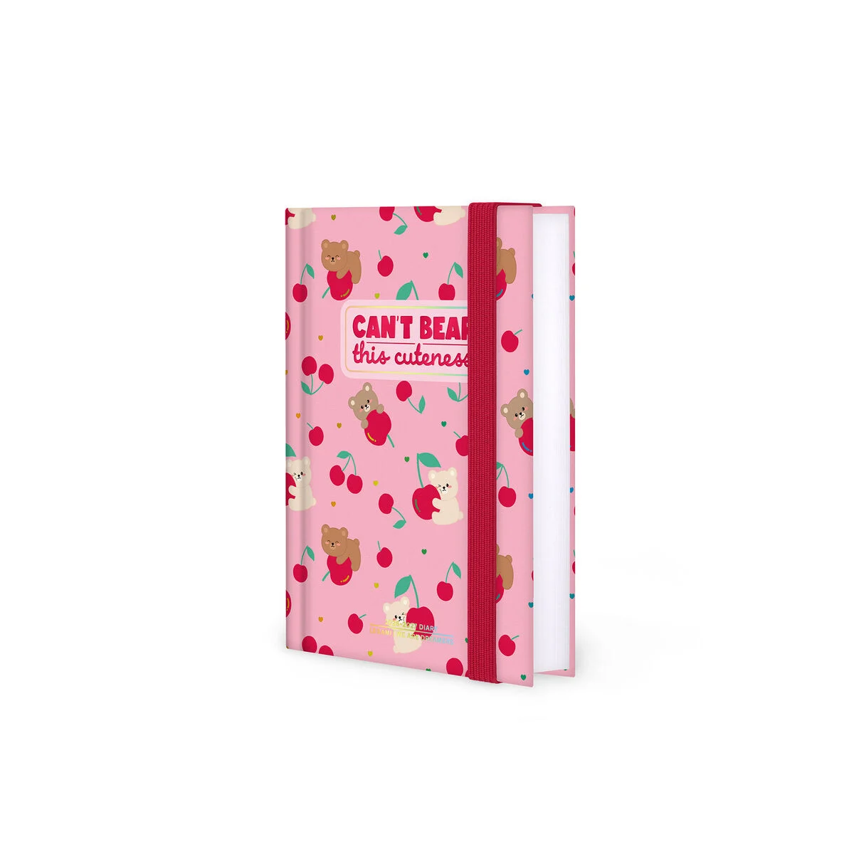 LEGAMI 16-Monats Tagesplaner 2027 - Pink Teddy Bear - Small
