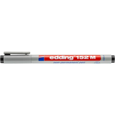 edding Folienstift 152M non-permanent, 1,0mm, schwarz