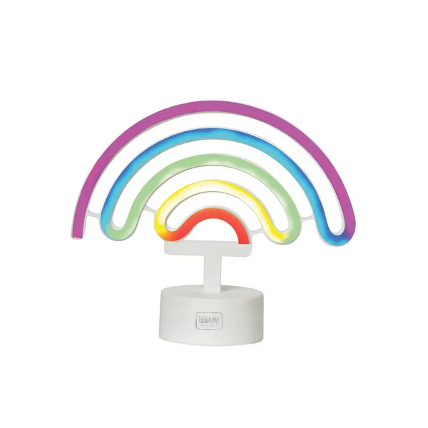 Legami LED Lampe mit Neoneffekt - Regenbogen - It´s a Sign