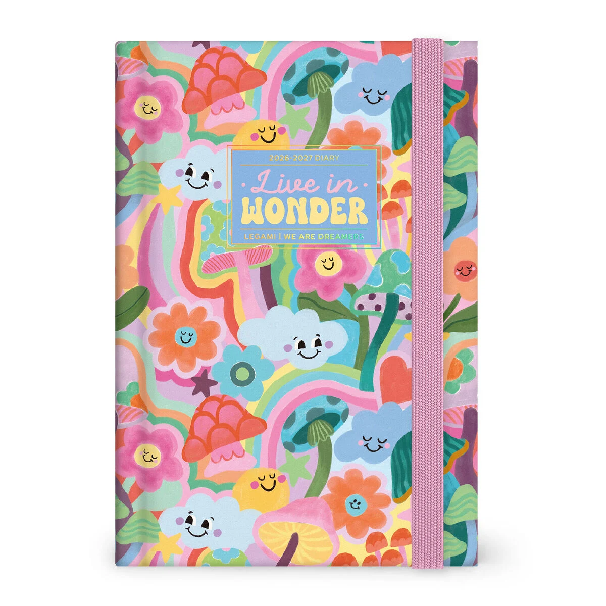 LEGAMI 16-Monats Tagesplaner 2027 - Mushrooms - Medium