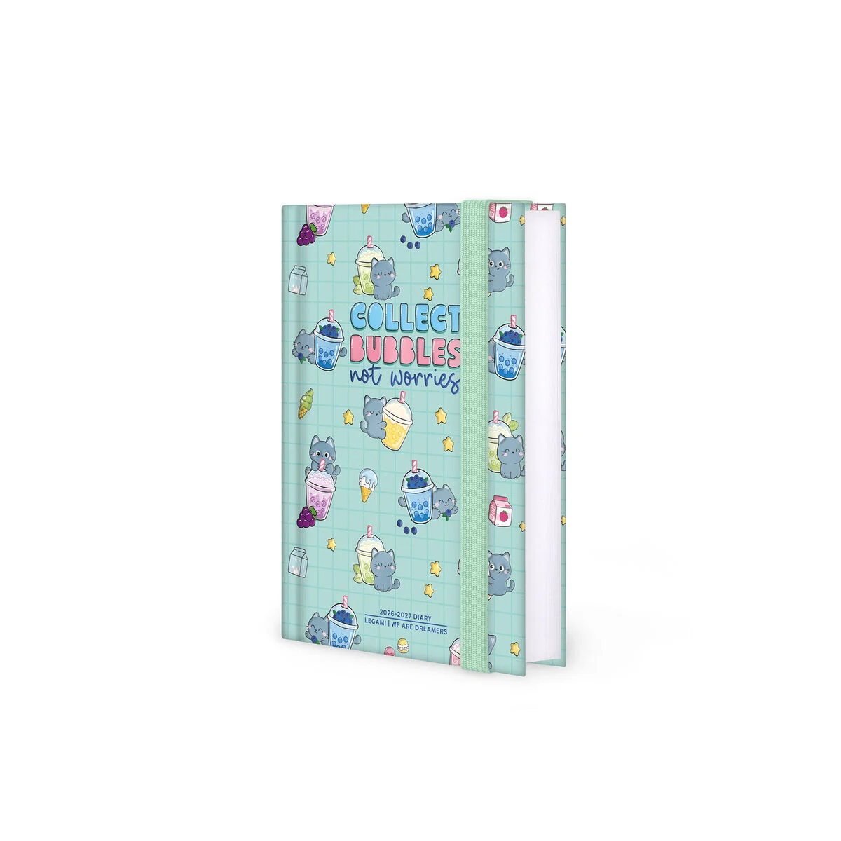 LEGAMI 16-Monats Tagesplaner 2027 - Bubble Tea Kitty - Small