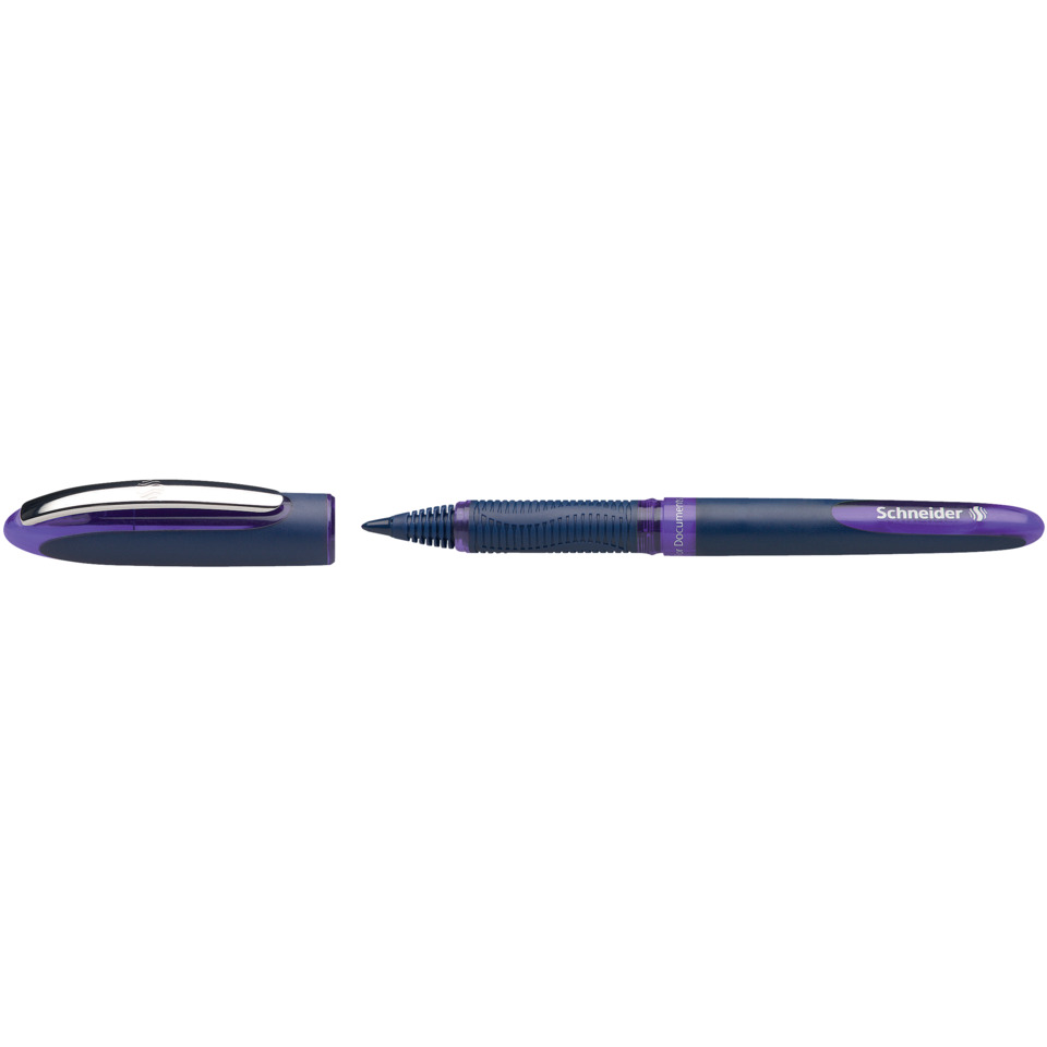 Schneider Tintenroller One Business, Ultra-Smooth-Spitze, 0,6 mm, violett