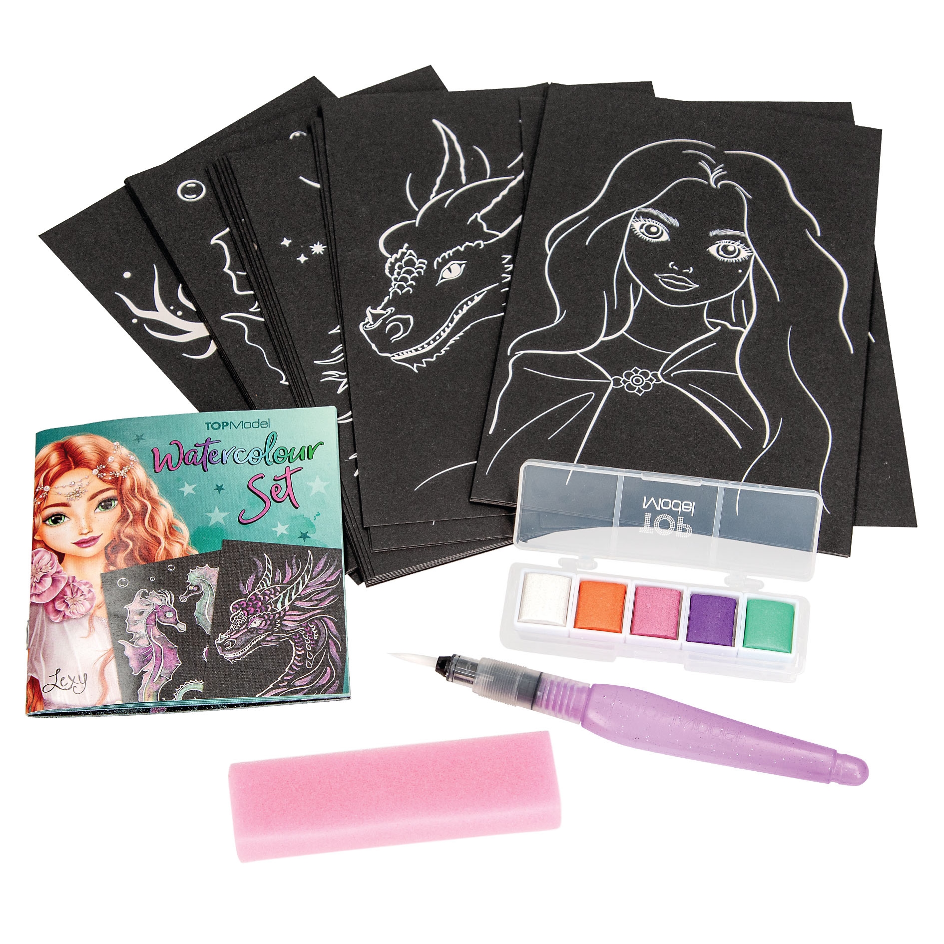 TOPModel Metallic Watercolour Set