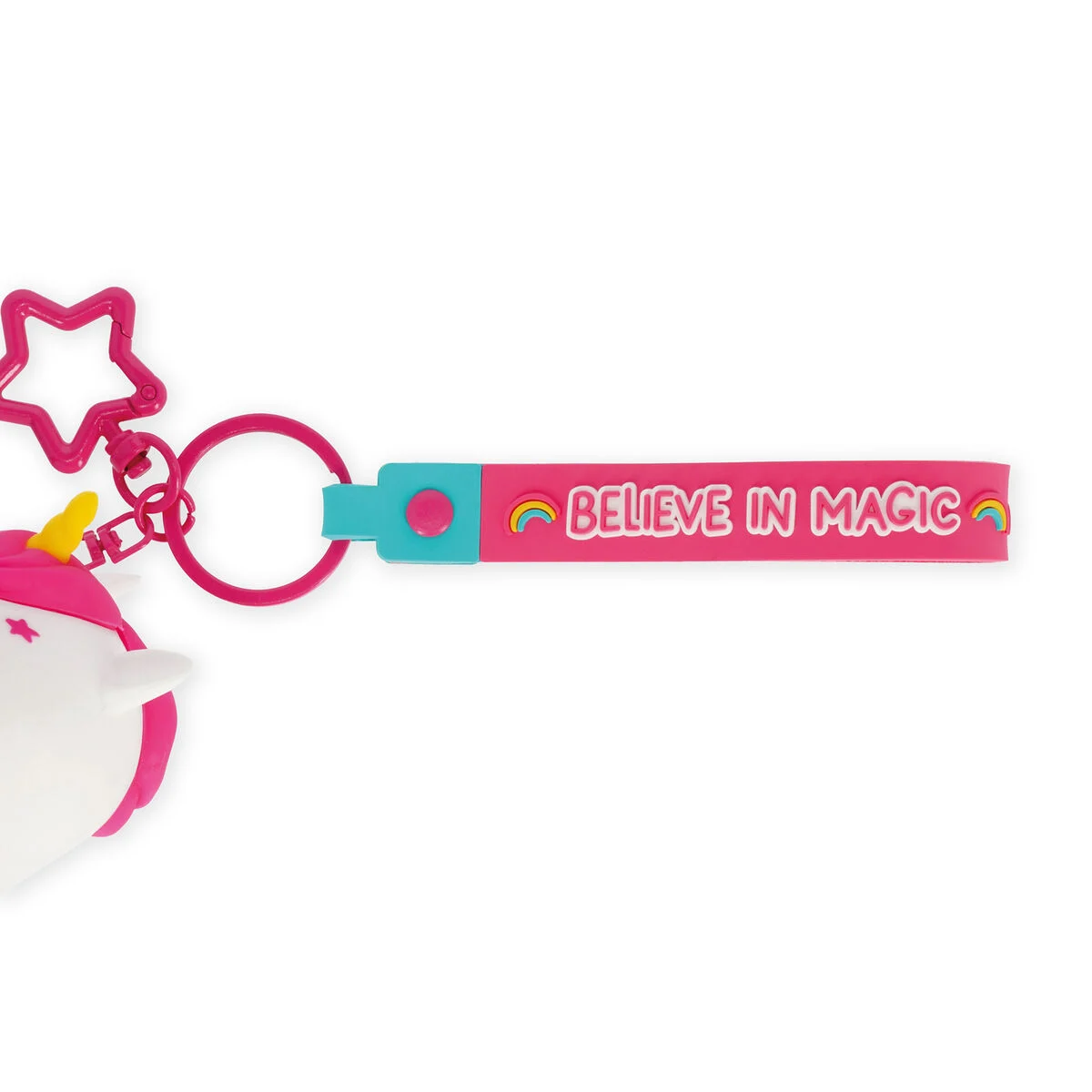Legami Münztasche mit Schlüsselanhänger - Mini Kawaii - Einhorn