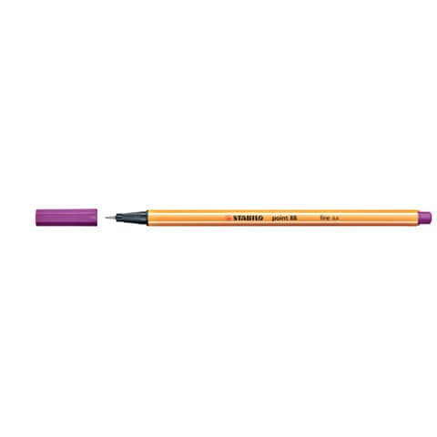 STABILO Fineliner point 88, 88/58, 0,4 mm, Farbe: Lila