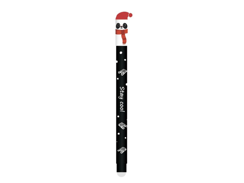 Eberhard Faber Erase It - radierbarer Gelschreiber - Winter Panda