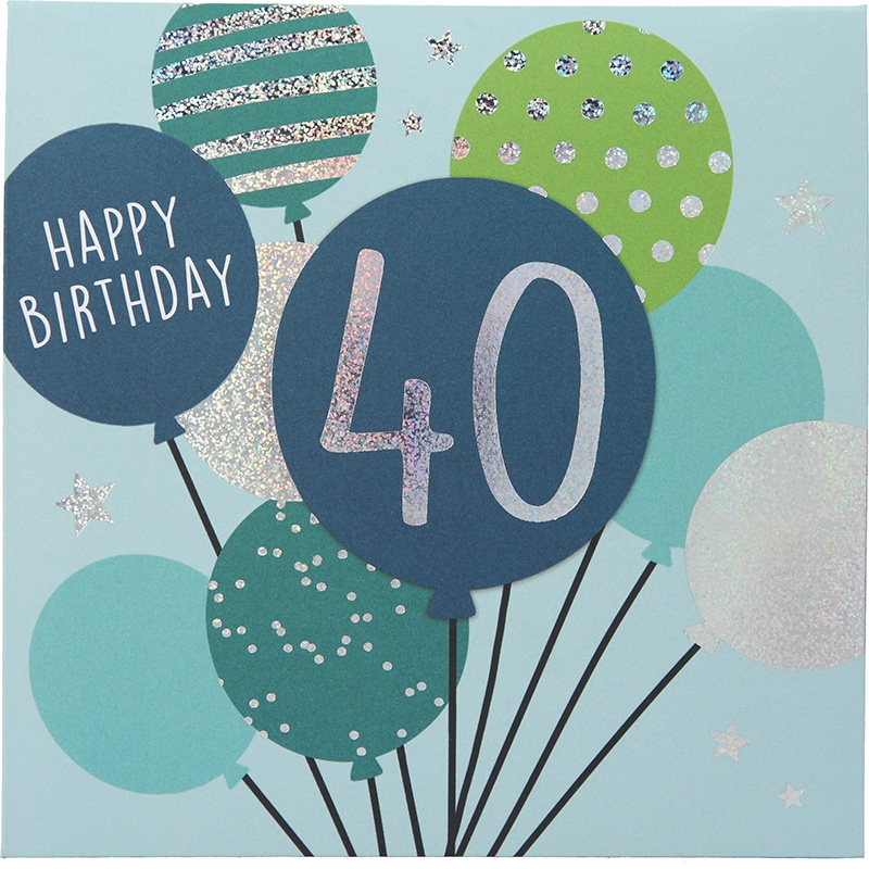 Musik Pop-Up Karte 006 - Happy Birthday 40 Musik Pop-Up Karte 006 - Happy Birthday 40