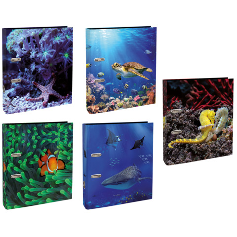 DONAU Ordner Deep Ocean, A4, 70mm, sortierte Lieferung