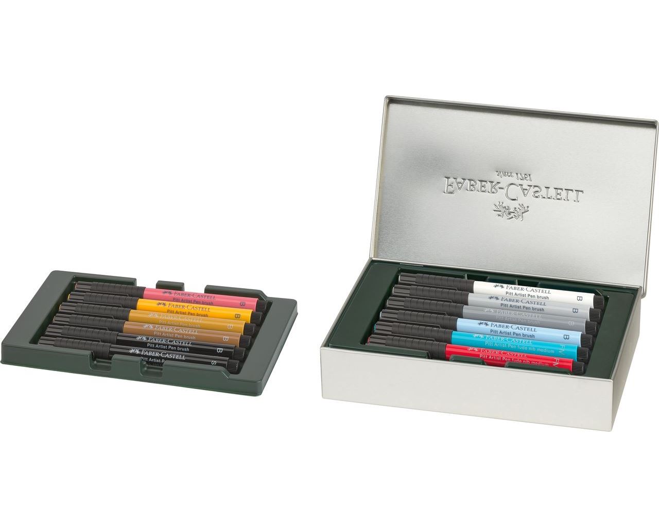 Faber-Castell Tuschestift - Pitt Artist Pen - Geschenkset 12-teilig - London