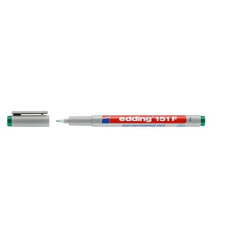 edding Folienstift 151F non-permanent, 0,6mm, grün
