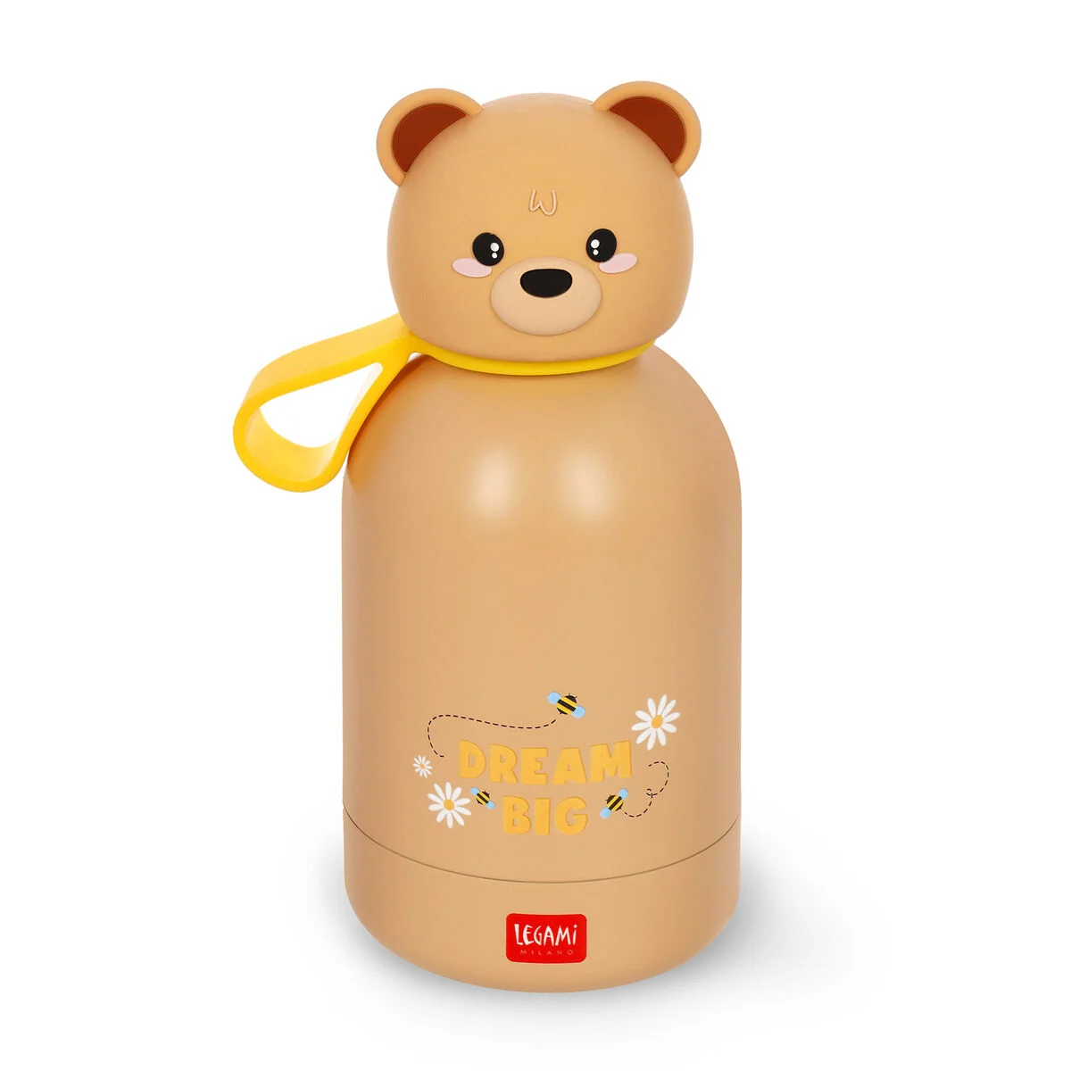 Legami Trinkflasche - Teddy - für Kinder - Hot&Cold BFF