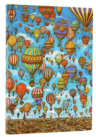 paperblanks Notizbuch - Festival der Ballons - Liniert - Midi - Softcover paperblanks Notizbuch - Festival der Ballons - Liniert - Midi - Softcover
