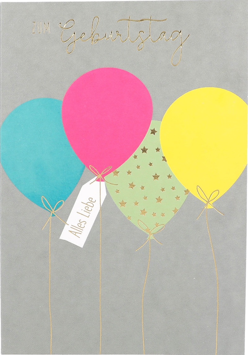 C'est la Vie Klappkarten - Zum Geburtstag Alles Liebe 018