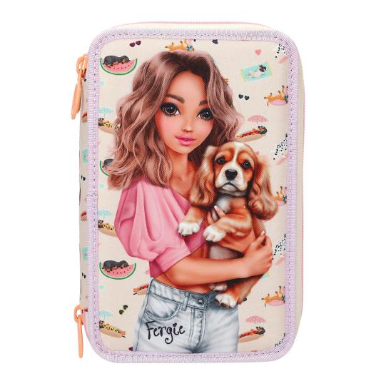 TOPModel 3 Fach Federtasche SUNNY DOG