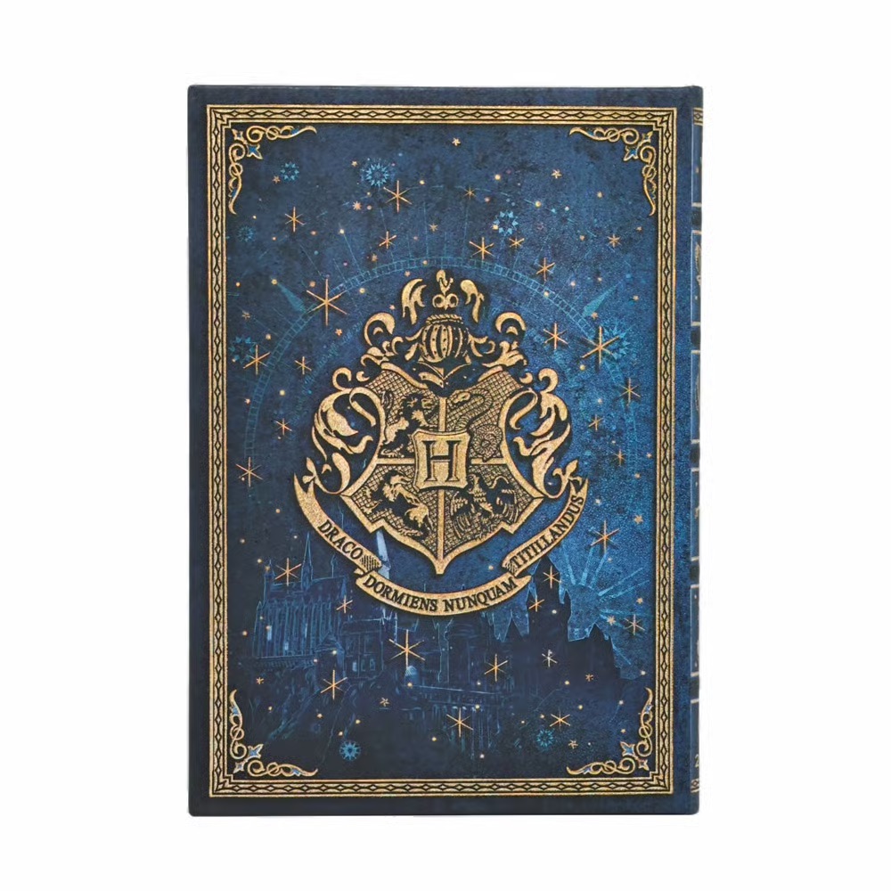 Paperblanks 2027 Kalender Legenden von Hogwarts Hardcover Midi Horizontal 12-Monatskalender