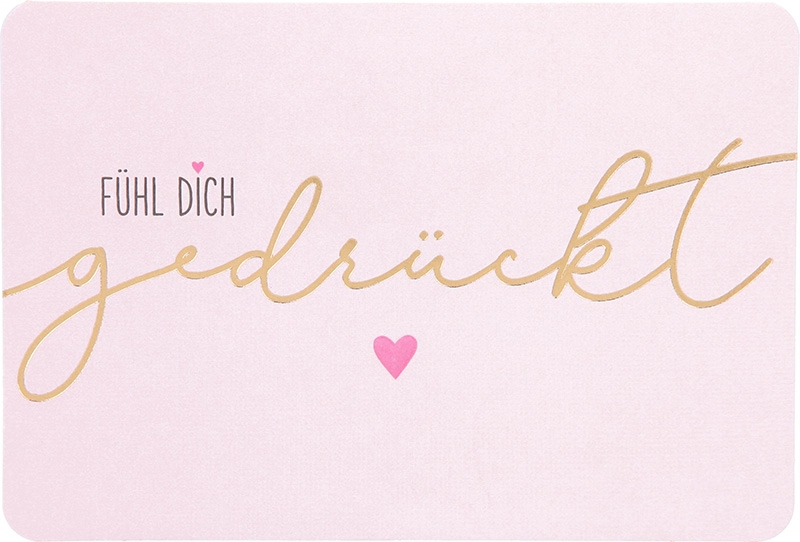 Kunterbunt Medikarten 001 - Fühl dich gedrückt