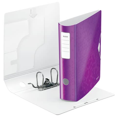 LEITZ Qualitäts-Ordner Active WOW, A4, 82mm, PP, violett