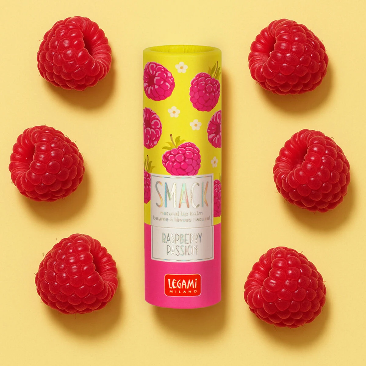 Legami Lippenpflegestift - Smack - Himbeere