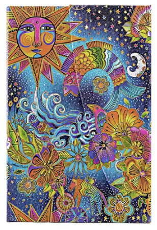 paperblanks Notizbuch - Hardcover Klapp-Version - Himmliche Magie / Celestial Magic - Mini - Liniert