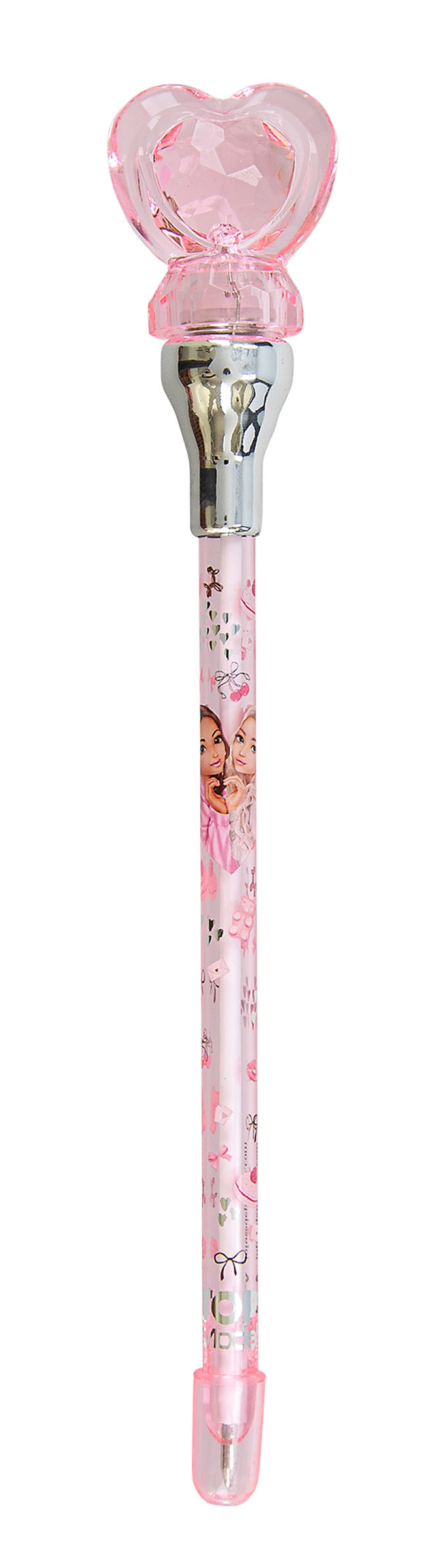 TOPModel Kugelschreiber mit Herz Licht MY BFF, Farbe: rosa