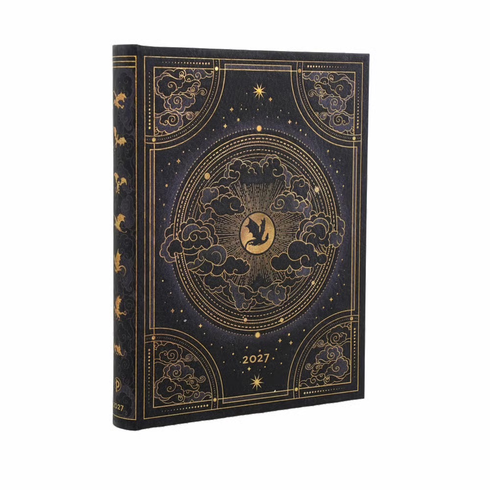 Paperblanks 2027 Schatten von Navarre Hardcover Ultra Tagesüberblick 12-Monatskalender