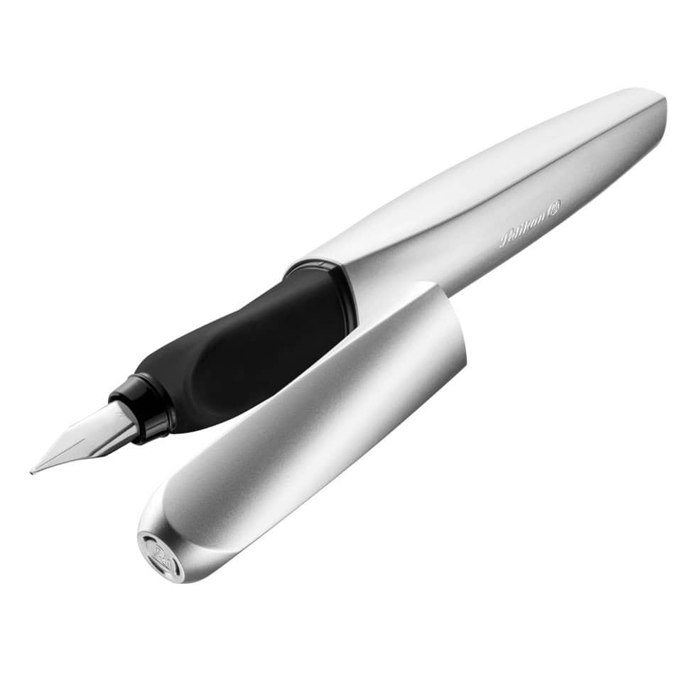 Pelikan Füllhalter Twist, silber