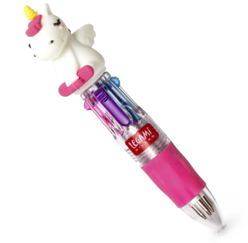 Legami 4-farbiger Mini-Kugelschreiber - Magic Rainbow Einhorn Legami 4-farbiger Mini-Kugelschreiber - Magic Rainbow Einhorn