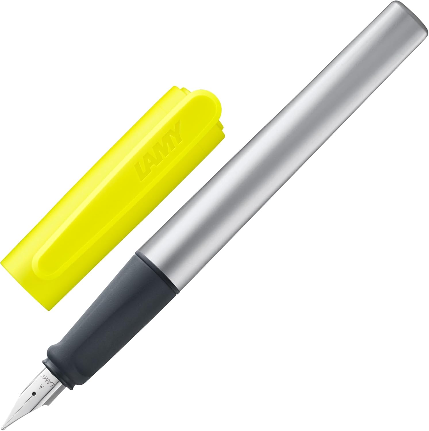 Lamy nexx Füllfederhalter neongelb, Feder A (Anfänger) inkl. Tintenpatrone