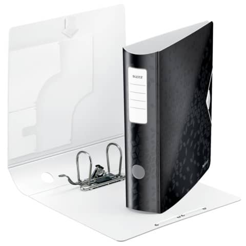 LEITZ Qualitäts-Ordner Active WOW, A4, 82mm, PP, schwarz